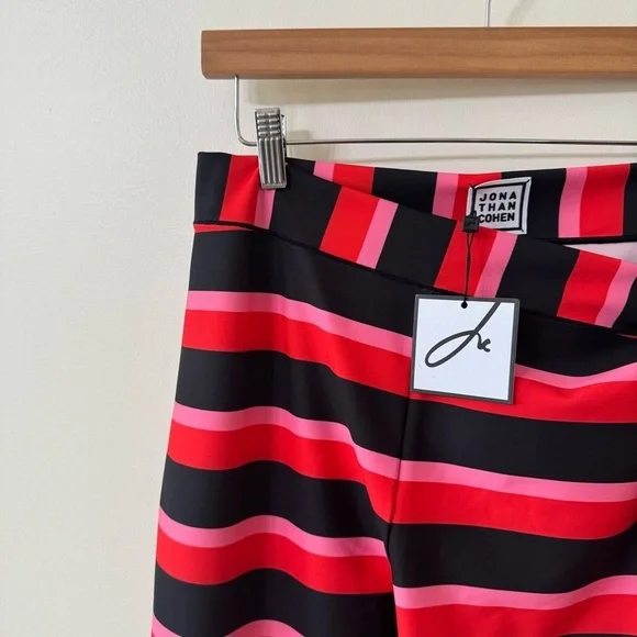 NWT JONATHAN COHEN striped leggings - medium - Picture 4 of 7